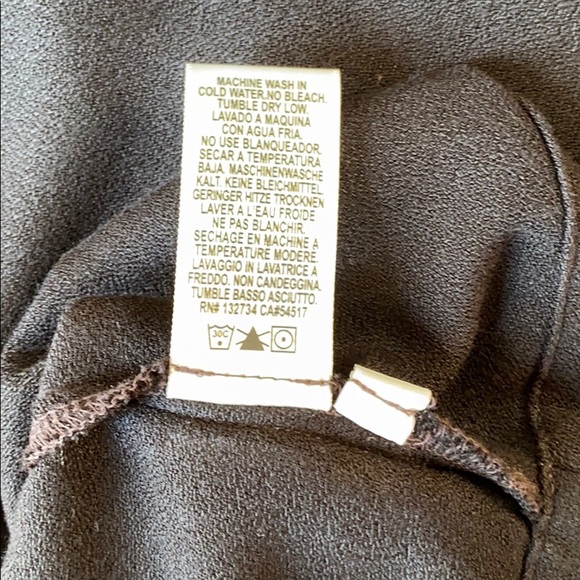 Cloth & Stone black viscose top Medium - Picture 7 of 8